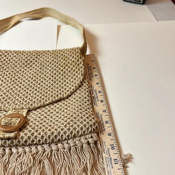 Shoulder bag fringe tassels - Picture 5 of 10